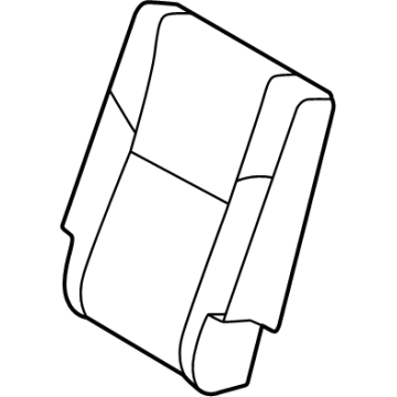 Toyota 79024-0C111-C3 Seat Back Cover
