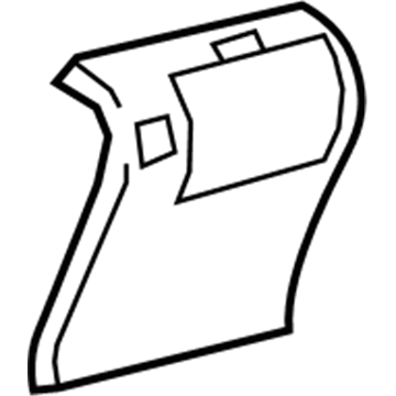 Toyota 58923-0C030-C0 Rear Panel