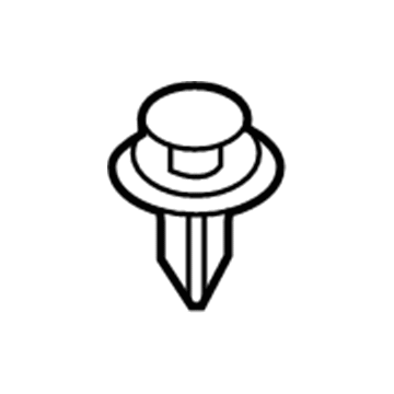 Scion 90118-WB353 Package Tray Trim Lower Clip