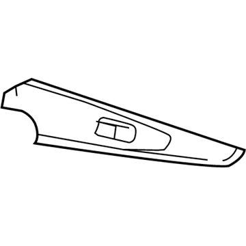 Scion 74271-WB001 Switch Bezel