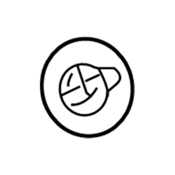 Toyota 90467-09240 MAP Lamp Clip