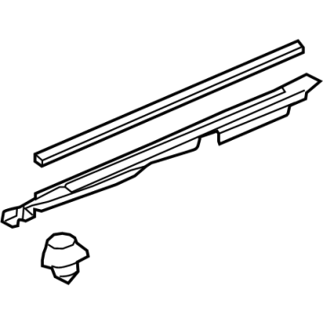 Toyota 53825-AQ010 Fender Ledge Cover