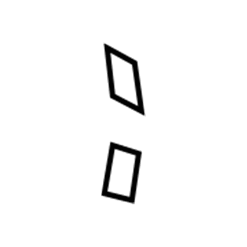 Toyota 75392-0C120 Wheel Opening Molding Retainer