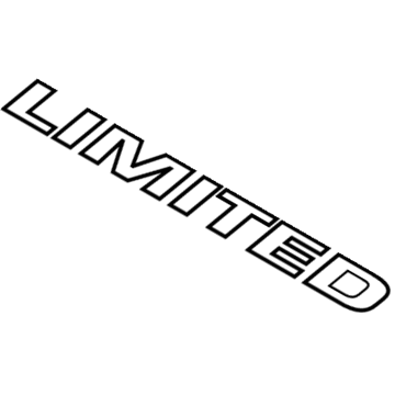 Toyota 75455-0C040 Nameplate