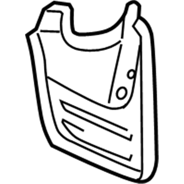 Toyota 76625-0C030 Mud Guard