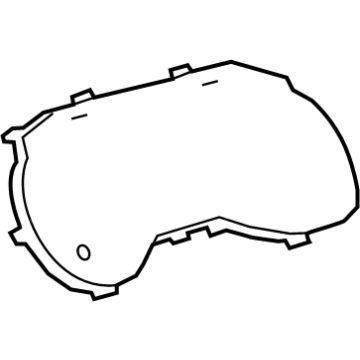 Toyota 83852-0R440 Cluster Lens