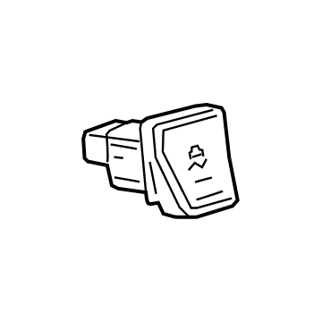 84988-42050 Toyota Tract Control Switch Illustration 1 of 1