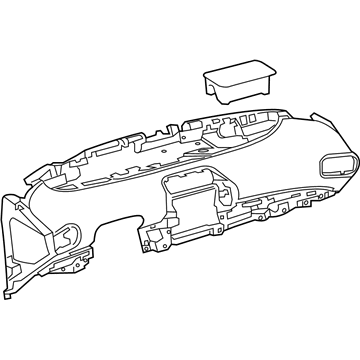 Toyota 55302-47111-B0 Instrument Panel