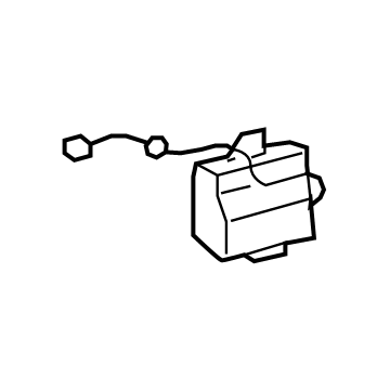 Toyota 69110-0C041 Lock Assembly