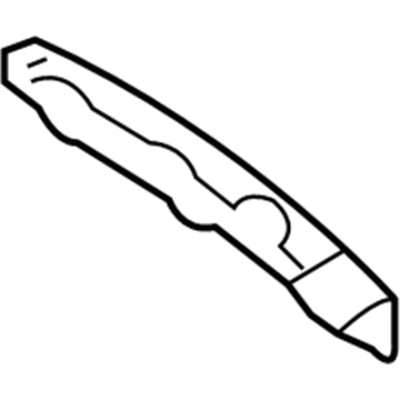 58386-06010 Toyota Rear Body Panel Bracket, Driver Side Illustration 1 of 1