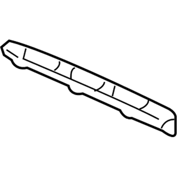 58385-06030 Toyota Rear Body Panel Bracket, Passenger Side Illustration 1 of 1