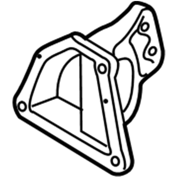 12321-20120 Toyota Rear Bracket Illustration 1 of 1