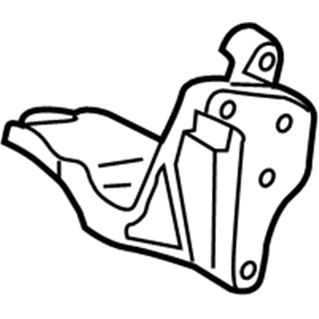 12315-20040 Toyota Bracket, Engine Mounting, Passenger Side Illustration 1 of 1