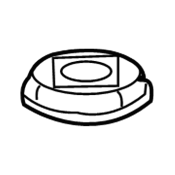 41654-48010 Toyota Transmission Support Stopper, Lower Illustration 1 of 1