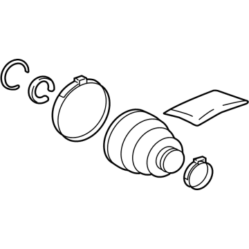 Toyota 04439-0E020 Inner Boot