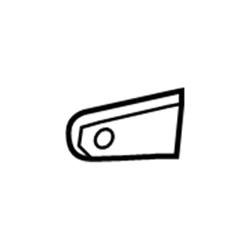 71349-06010 Toyota Hinge Cover, Rear Illustration 1 of 1