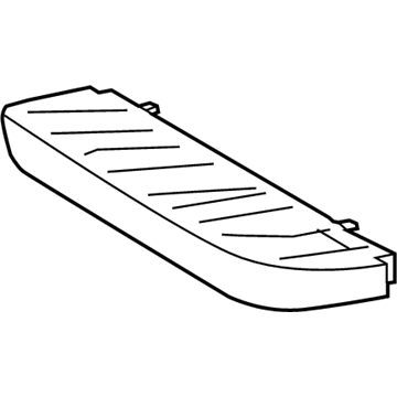 71503-06090 Toyota Seat Cushion Pad, Rear Illustration 1 of 1