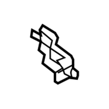 71303-06010 Toyota Seat Hinge, Rear Illustration 1 of 1