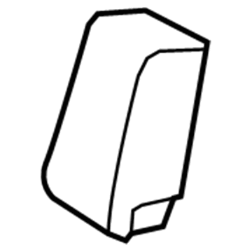 72830-06210-B2 Toyota Armrest, Gray, Center Illustration 1 of 1