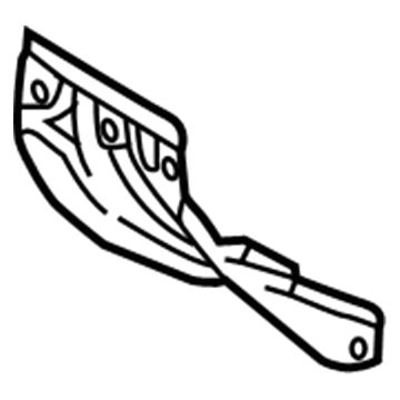 Toyota 55133-02040 Dash Reinforcement