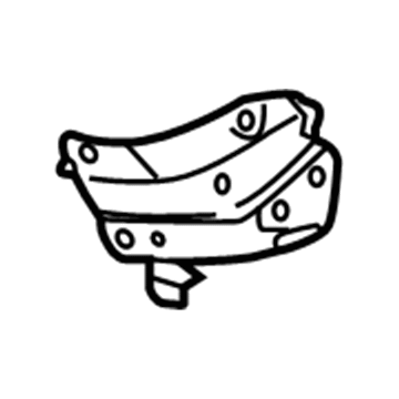 Toyota 55138-02180 Dash Reinforcement