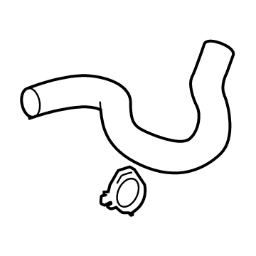 Toyota 16572-F0270 Upper Hose