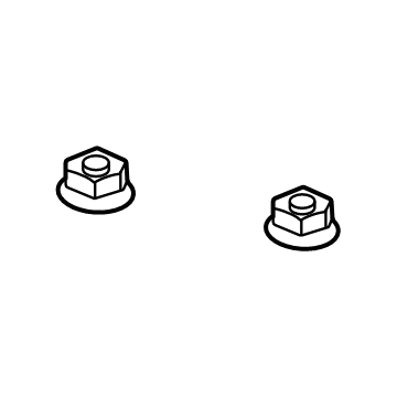 Toyota 90178-A0077 Manifold With Converter Nut