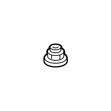 Toyota 90177-A0019 Top Nut