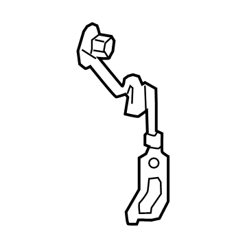 Toyota 8946A-78020 Front Oxygen Sensor Bracket