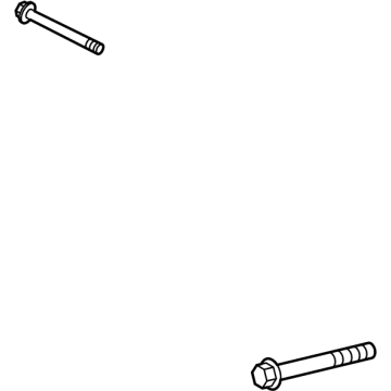 Toyota 90105-A0131 Side Mount Bracket Mount Bolt