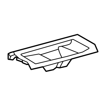 Toyota 64718-47110-C0 Rear Panel Trim Hole Cover