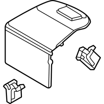 Toyota 58440-47010-C2 Battery Cover