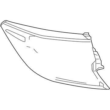 Toyota 81551-12E50 Tail Lamp Assembly