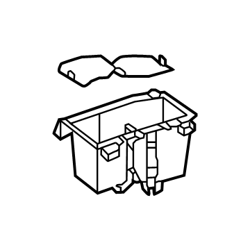 Toyota 55625-AK020-C0 Cup Holder