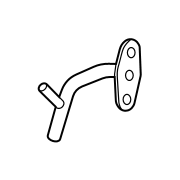 Toyota 16288-25010 By-Pass Pipe