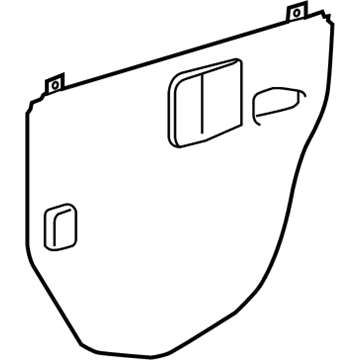 Toyota 67841-0T013 Water Deflector