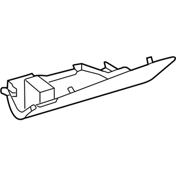 Toyota Prius Dash Panel Vent Portion Covers - 55607-47020