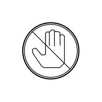 Toyota 74529-60040 Caution Label