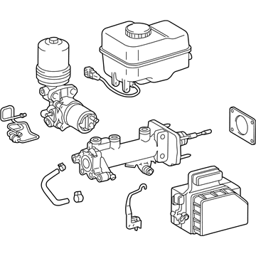 47050-0C021 Toyota Brake Booster Illustration 1 of 1