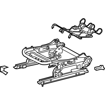 Toyota 71620-0R150 Cushion Frame