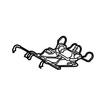 71051-02360 Toyota Support Spring, Front Illustration 1 of 1