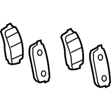 Toyota Brake Pads - 04466-60090
