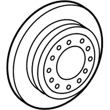 Toyota Sequoia Brake Rotor - 42431-60201