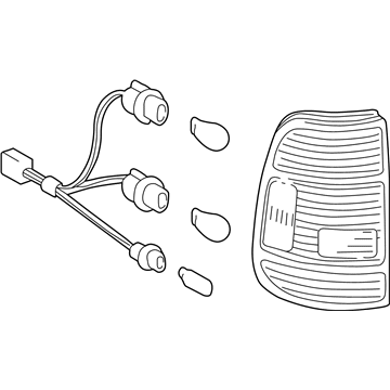 Toyota 81560-0C010 Combination Lamp Assembly