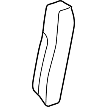 71089-06130-A1 Toyota Cover, Driver Side Illustration 1 of 1