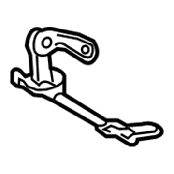 73705-06050 Toyota Cushion Frame Bracket, Passenger Side Illustration 1 of 1