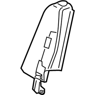 71067-06030 Toyota Frame, Passenger Side Illustration 1 of 1