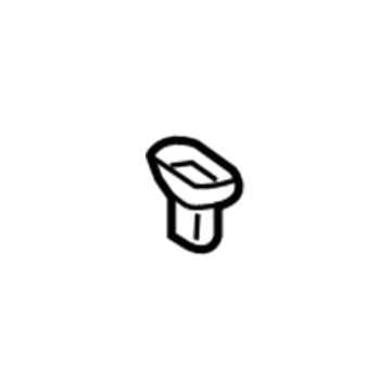 72693-06030 Toyota Hook, Rear Seat Cushion Lock Illustration 1 of 1