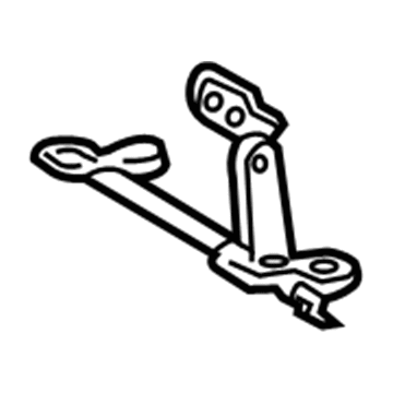 73706-06050 Toyota Cushion Frame Bracket, Driver Side Illustration 1 of 1