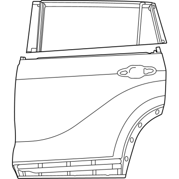 Toyota 67003-0E270 Door Shell